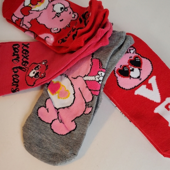 Care Bears 5pk socks - Picture 4 of 5